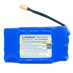 Twisted car battery 36V 4.4AH lithium battery pack