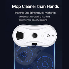 Automatic Intelligent Water Spray Window Cleaning Robot
