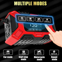 Motorcycle Battery Battery Charger Full Self-stop