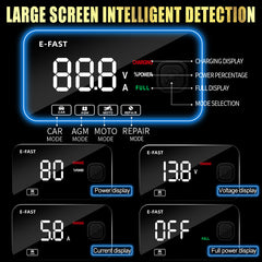 Motorcycle Battery Battery Charger Full Self-stop