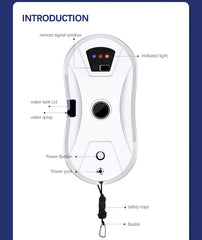 Automatic Intelligent Water Spray Window Cleaning Robot